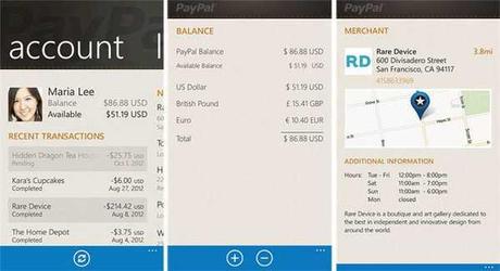 Paypal Arriva su Windows Phone 8 : Denaro sicuro con Nokia Lumia 920 e Lumia 820