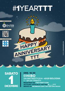 #1YearTTT – Il Primo compleanno del Twitter Tips & Tricks