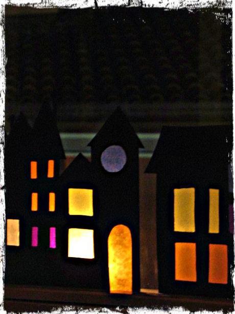 Tutorial villaggio di carta alla finestra Tutorial villaggio di carta alla finestra