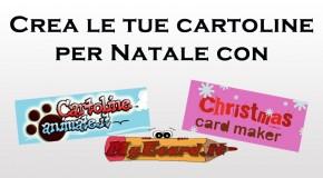 Crea cartoline di Natale online