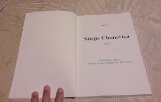 PRIMA COPIA: Stirpe Chimerica Vol.I