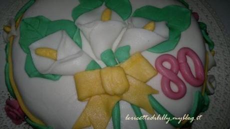 torta,decorata,pasta,zucchero,calle,rose,compleanno