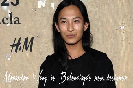 Alexander Wang is Balenciaga's new designer