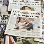 British Newspapers Report Duchess of Cambridge Pregnancy03