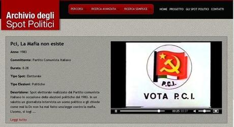 archivio spot politici