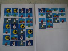 BRICOLAGE: domino di Natale BRICOLAGE: domino di Natale