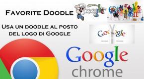 Favorite Doodle - Usa un doodle al posto del logo di Google - Logo