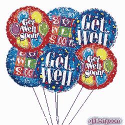 ]§[Compleanno glitter]§[ - bunch of balloons get well