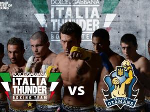 Boxe, Dolce & Gabbana Italia Thunder: sul ring Russo e Valentino