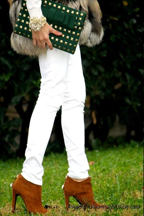 Smanicato in pelliccia, fur vest