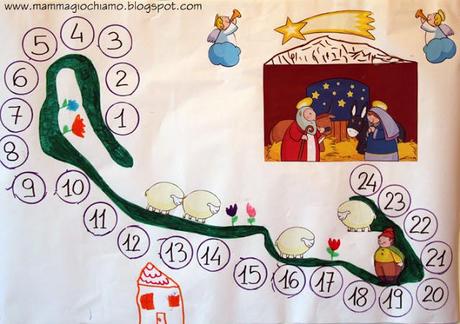 Il calendario dell'Avvento fatto dai bambini