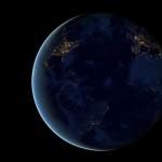 La terra vista dallo spazio di notte06
