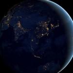 La terra vista dallo spazio di notte05
