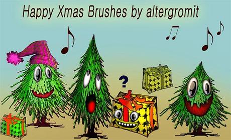 Free Christmas Brushes Photoshop Free Christmas Brushes Photoshop