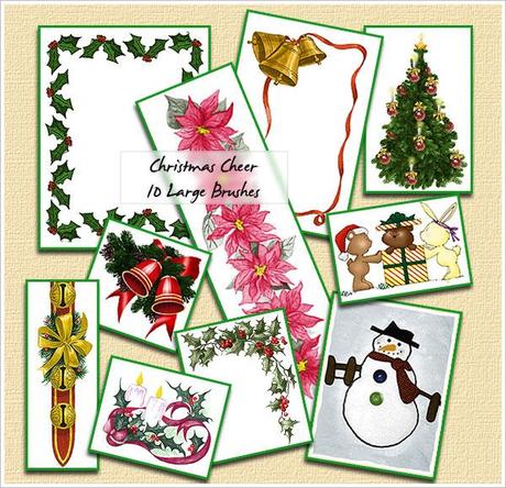 Free Christmas Brushes Photoshop Free Christmas Brushes Photoshop