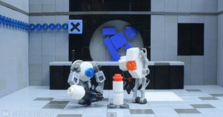 Un film di Portal 2 fatto con i LEGO