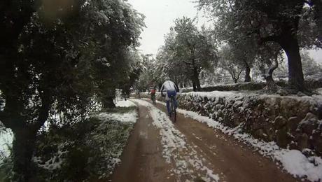 Uscita mtb dell'8/12 ovvero.... Valpolicella innevata