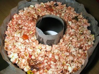 Ciambella di pop corn