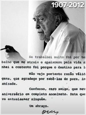 Morre aos 104 anos Oscar Niemeyer!