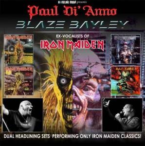 Iron Maiden - Blaze Bayley e Paul Di'Anno cantano insieme