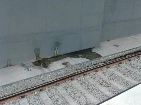 La Stazione Libia della Metro B. Grandi firme dell'architettura, inaugurazioni risalenti a 4 mesi fa: già è da buttare. Sono foto terribili da pubblicare perché ci dimostrano come non ci sia speranza alcuna qui per chi voglia vivere nella normalità