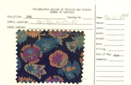 PATTERNS, STAMPE PER TESSUTI, DECORAZIONI D'EPOCA CATALOGATE E CONSULTABILI SUL SITO DI