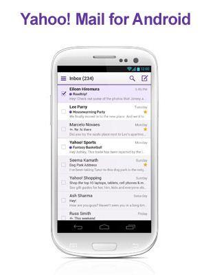 Yahoo presenta la Nuova Yahoo! Mail per Android
