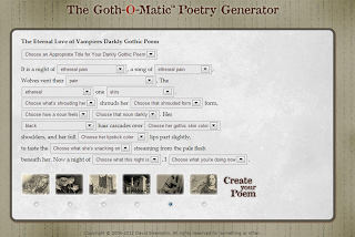 Creare poesie gotiche on-line