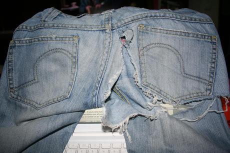 Jeans usurati
