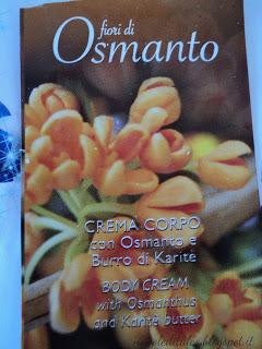 PSC: Crema corpo ai fiori di Osmanto