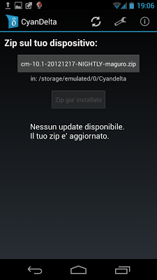 CyanogenMod: rilasciata CM10.1 Nightly 20121217 per Samsung Galaxy Nexus