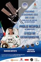 L’astronauta Paolo Nespoli a Vigevano stasera