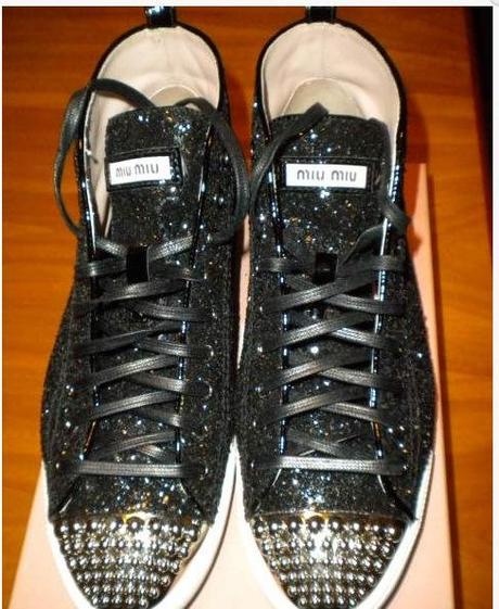 Sneakers Miu Miu glitterate 1