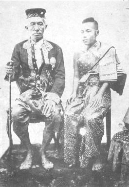 King Mongkut with his favorite wife