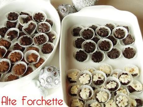 CIOCCOLATINI ASSORTITI FATTI IN CASA E... buone feste!