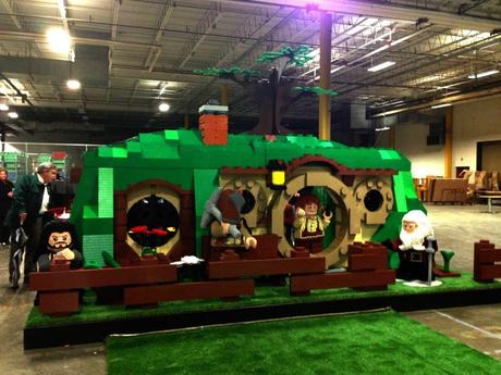 Una mega costruzione LEGO dedicate a Lo Hobbit