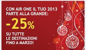 Air One: sconto 25% su tutte le destinazioni!