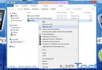 Windows 8 - Aggiungi  a start - 2