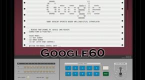 Google60: come sarebbe stato Google se fosse nato negli anni 60? Google60 - Logo