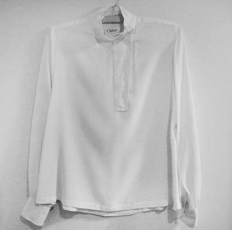 SILK WHITE BLOUSE