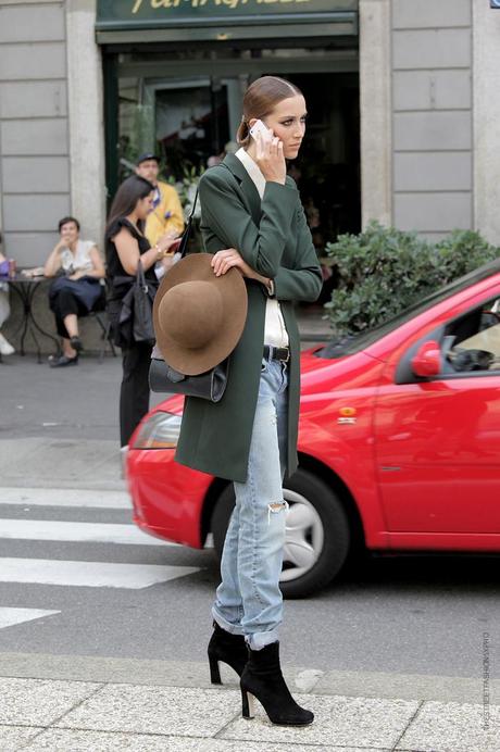 In the Street...Model Off-Duty Piazza Oberdan, Milan