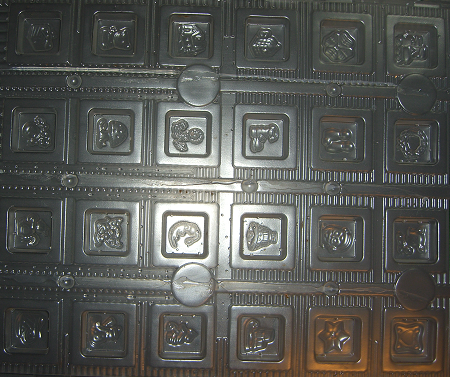 L'interno del calendario dell'avvento L'interno del calendario dell'avvento