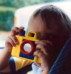 Brendan and his first camera, 1993 by kaymoshusband, on Flickr Brendan and his first camera, 1993 by kaymoshusband, on Flickr