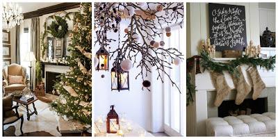 Immagini del Natale | La Tavola, le Decorazioni, il Camino