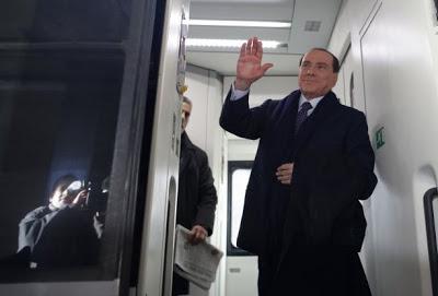 Silvio Berlusconi: da Roma a Milano in treno???