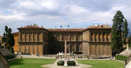 La foto del Palazzo Pitti di Firenze