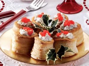 Vol au vent alla mousse di pesce: un antipasto a base di pesce da inserire nel menu di Capodanno