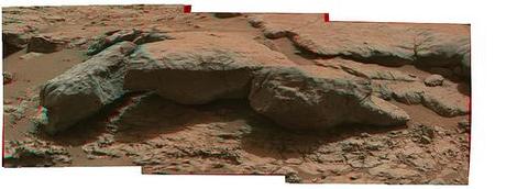 CURIOSITY sol 127 Mastcam R L anaglyph