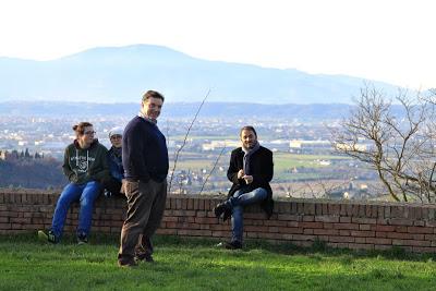 con Salvatore Striano in Rocca