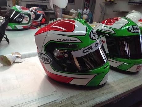 Arai GP-6S D.Giugliano 2012 by CF Design Arai GP-6S D.Giugliano 2012 by CF Design